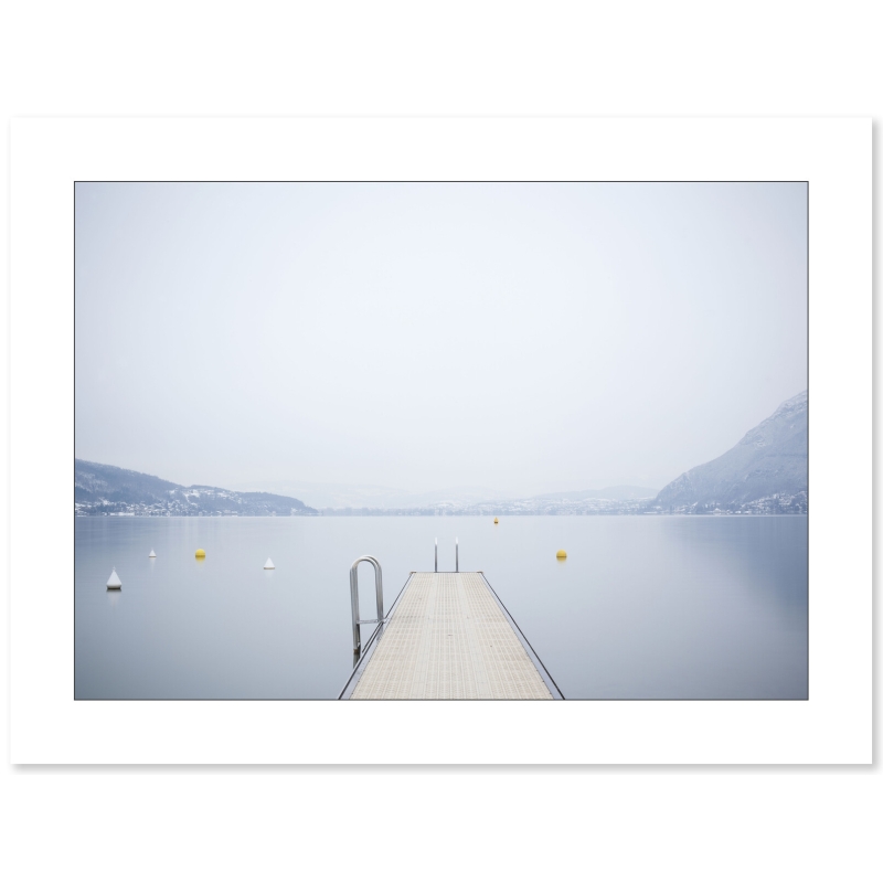 Ponton blanc par Christelle Calmettes - Galerie 361