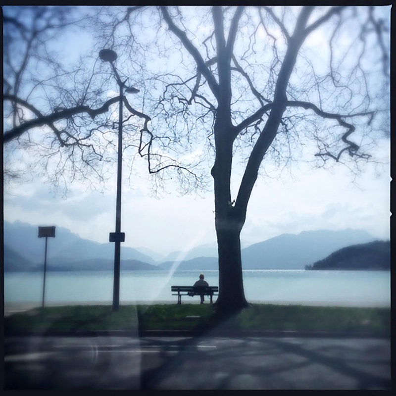 Contemplation - Lac d'Annecy par Christelle Calmettes - Galerie 361