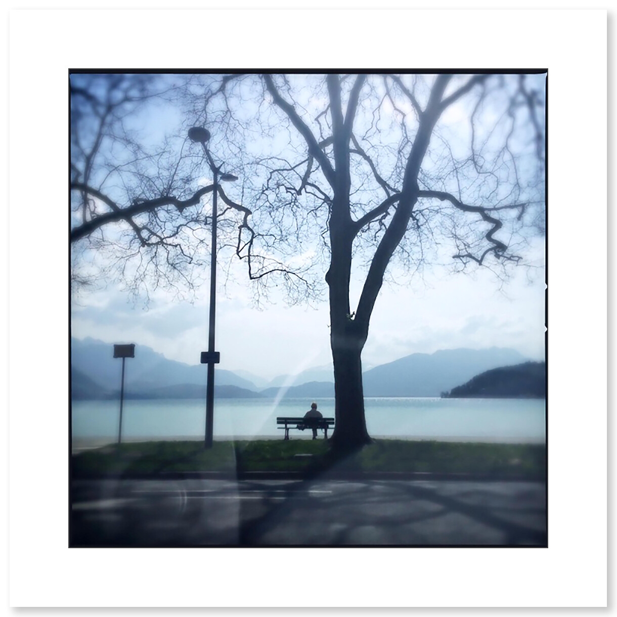 Contemplation - Lac d'Annecy par Christelle Calmettes - Galerie 361