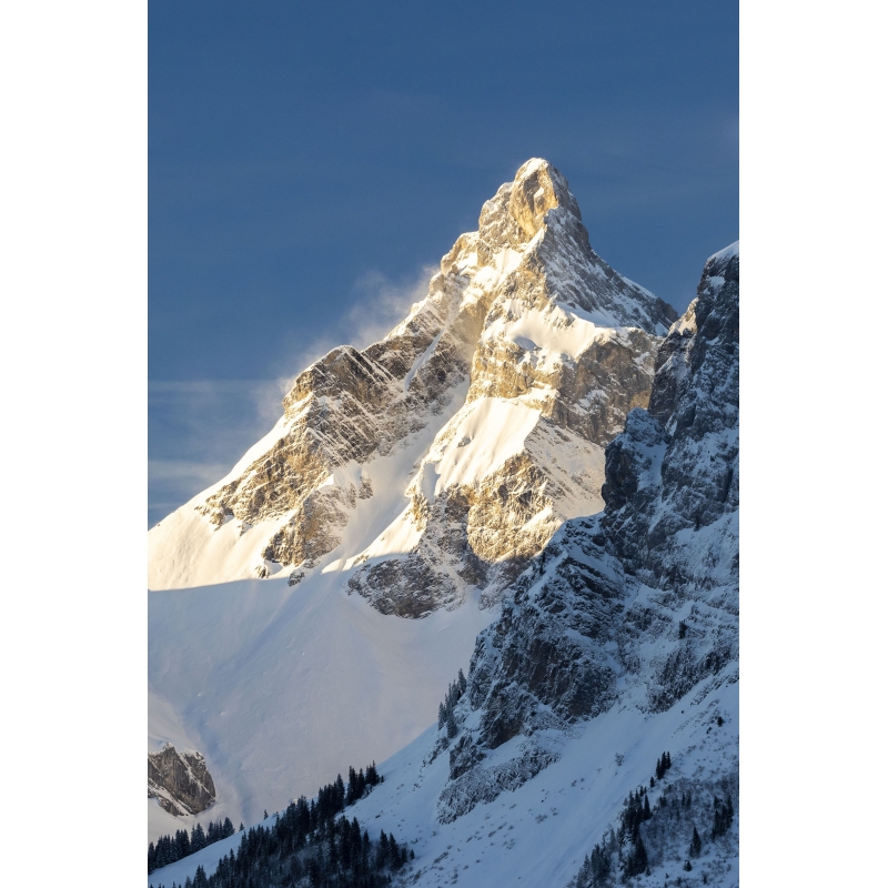 La Pointe Percée depuis les Carroz par Anthony Chenot - Galerie 361