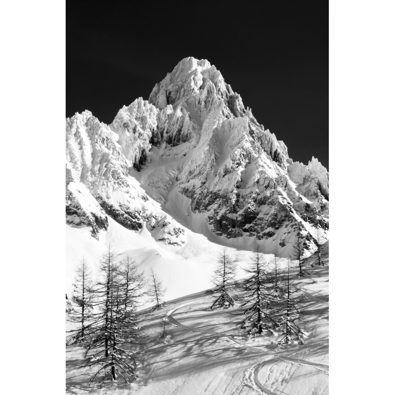 Aiguille du Chardonnet depuis les Grands Montets par Anthony Chenot