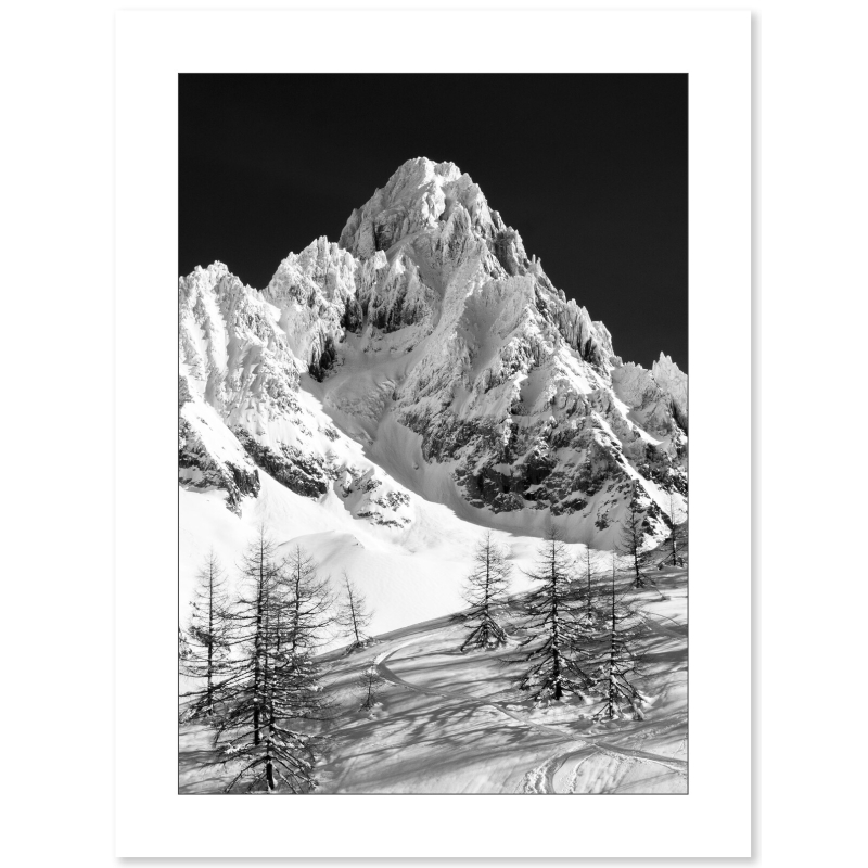 Aiguille du Chardonnet depuis les Grands Montets par Anthony Chenot