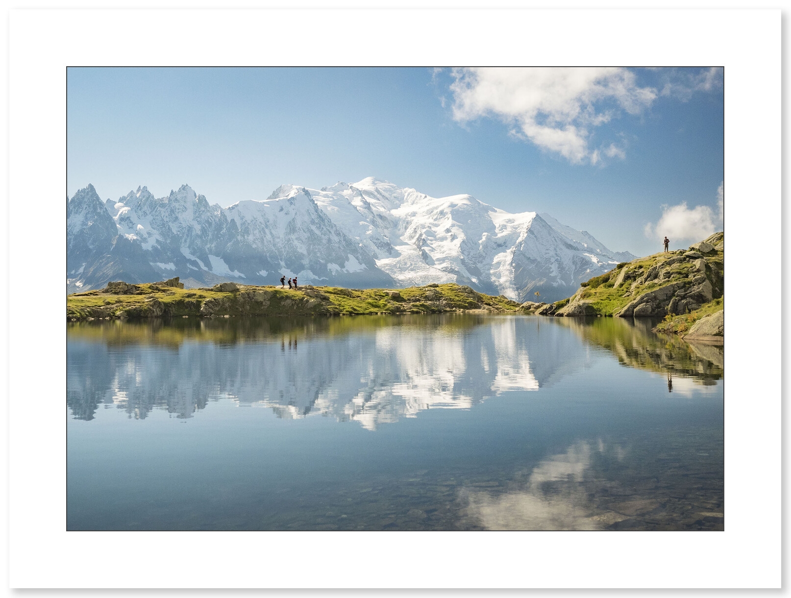 Lac de Chésery, vue sur le Mont Blanc par Anthony Chenot - Galerie 361