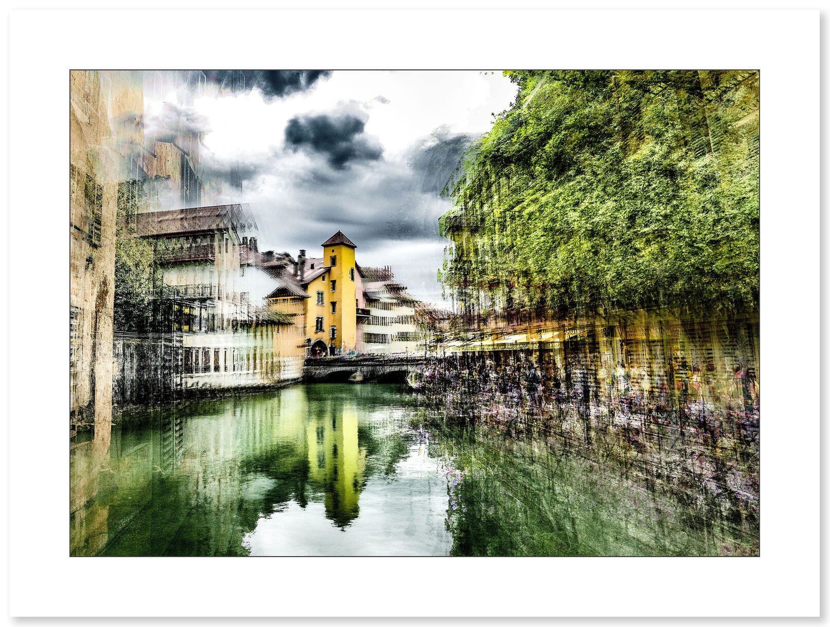 Pont Morens à Annecy par Gilles Marguerat - Galerie 361