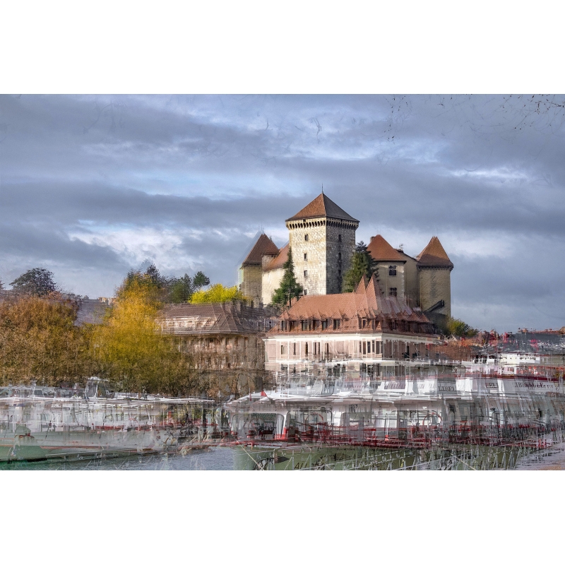 Vue sur le Château d'Annecy par Gilles Marguerat - Galerie 361