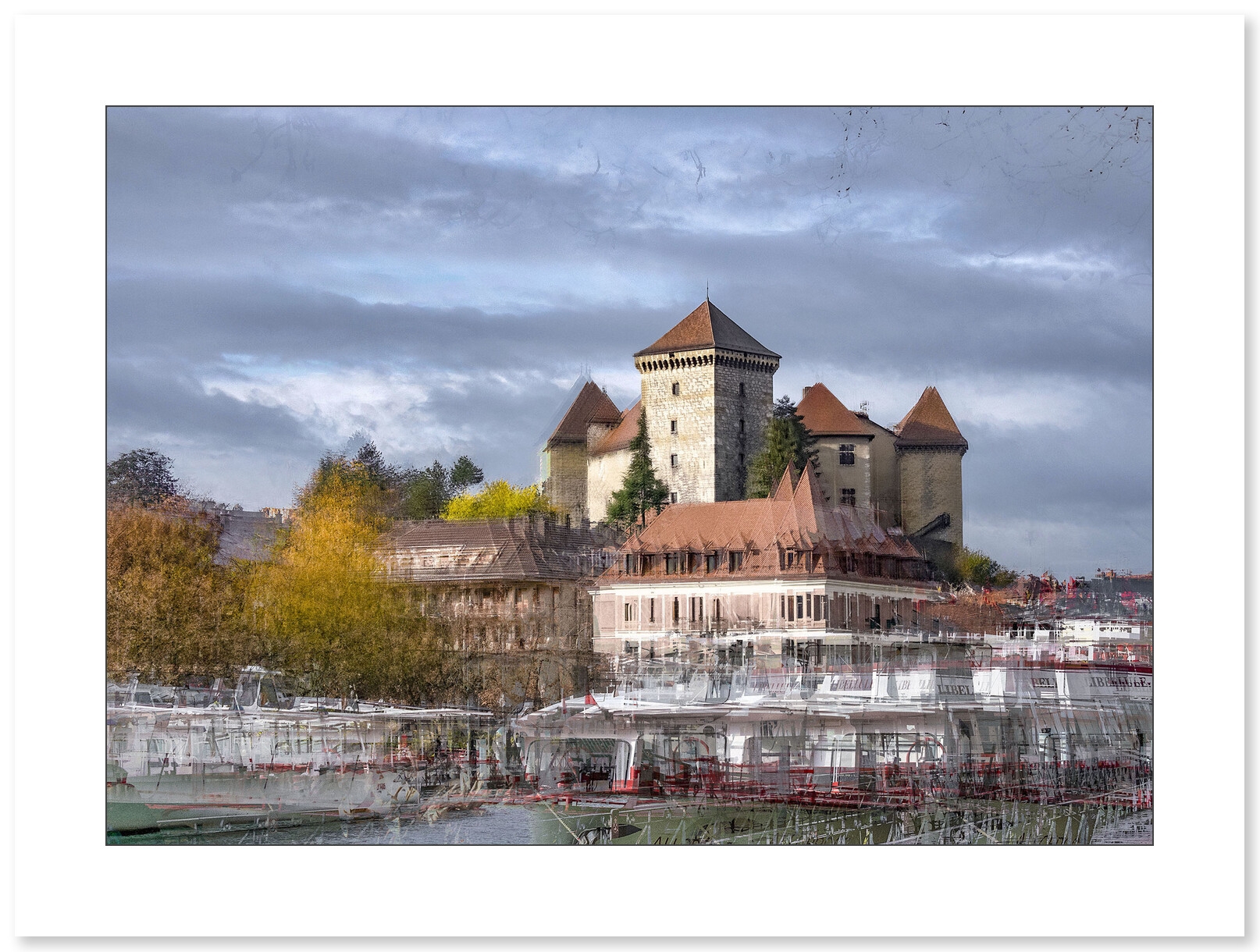 Vue sur le Château d'Annecy par Gilles Marguerat - Galerie 361