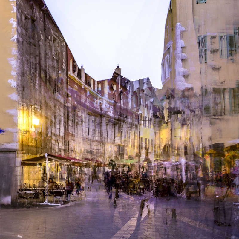 La rue Sainte-Claire, photo de Gilles Marguerat - Galerie 361