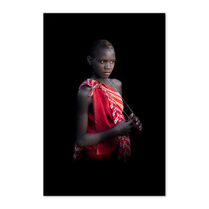 Jeune garçon Maasai - ÉDITION LIMITÉE