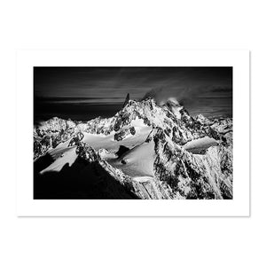 La Dent du Géant, véritable sentinelle du massif du Mont-Blanc